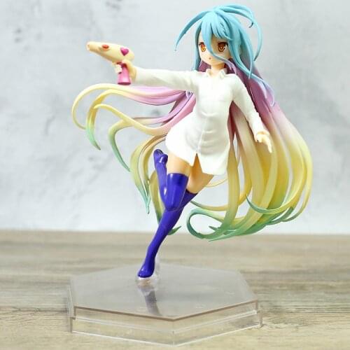 No Game No Life Shiro Sniper Ver. PVC Figure Collectible Model Toy