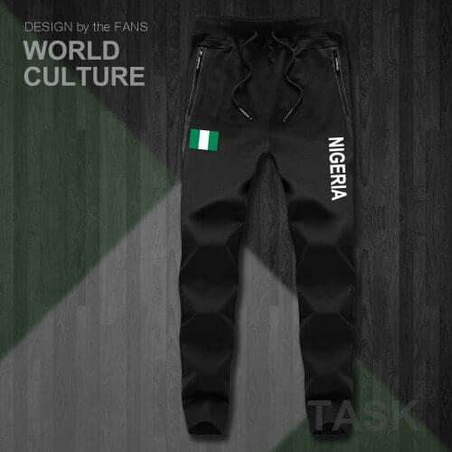 Nigeria Nijeriya Nigerian NG mens pants joggers jumpsuit sweatpants track sweat fitness fleece tactical casual nation country