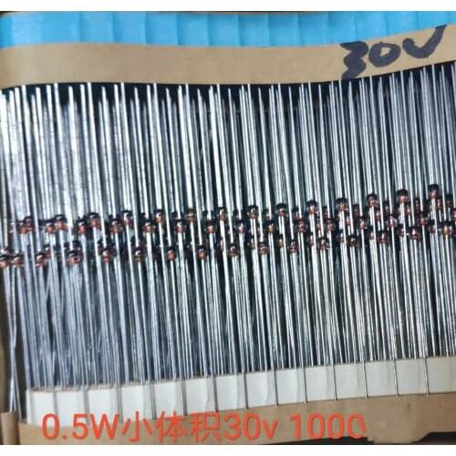New and original 100PCS HZS30-1LTA 0.5W regulator 30V small volume