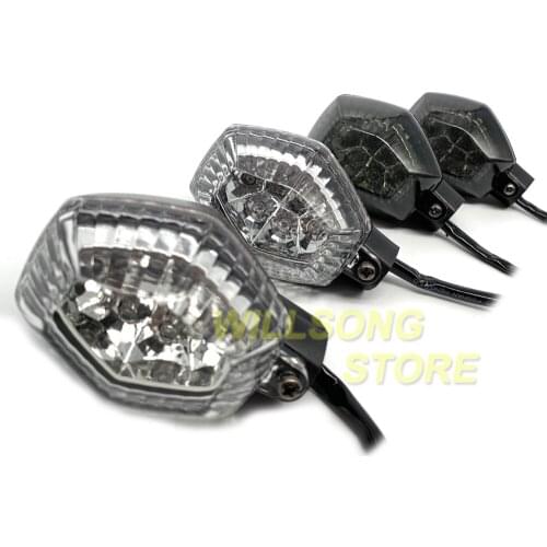 Front LED Turn Signal Lights Lamp Indicator Blinker For SUZUKI DL 650/1000 DL650 DL1000 V-STROM Motorcycle Accessories Lighting