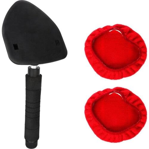 Car Long Handle Windshield Cleaning Brush Wiper Retractable Handle Car Window Glass Washer Car Maintenance Cleaning Tool