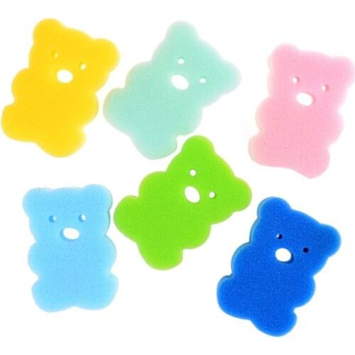 Bath Brushes towel accessories Baby Infant Shower faucet Wash child Brush Sponge Cotton Rubbing Body bath brushes sponges rub