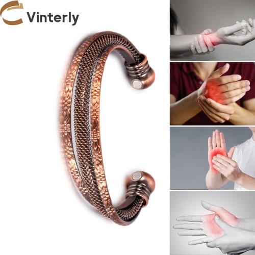 Vinterly Copper Bracelets