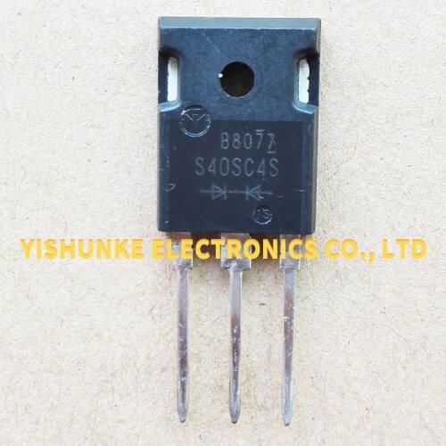 10Pcs S40SC4S S40SC4ST S40SC4 TO-247 40A 40V Schottky Rectifier Diodes