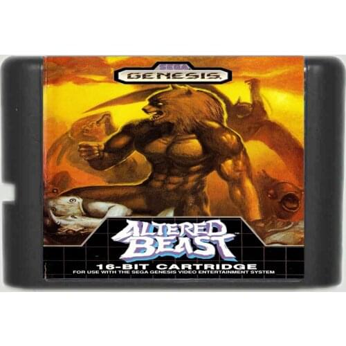 Altered Beast 16 bit MD Game Card For 16 bit Sega MegaDrive Genesis game console