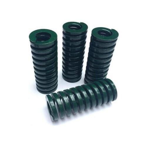 25mm OD 12.5mm ID mold load compression spring industrial springs metal spring compress die springs 70mm-200mm length