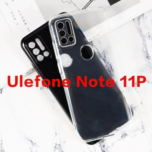 360 Full Protection Case Cover For Ulefone Note 11P Silicon Caso Transparent Phone Case For Ulefone Note 10 9 8 7P Soft TPU Case