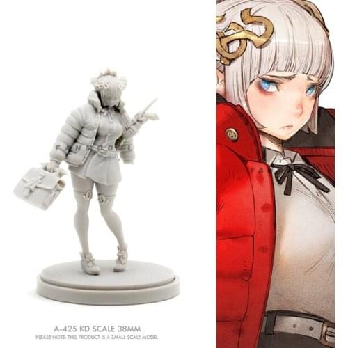 38mm Resin model kits figure beauty colorless and self-assembled A-425