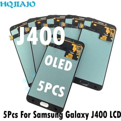 5 PCS OLED LCD Screen For Samsung Galaxy J4 J400 J400F J400G/DS SM-J400F Touch Screen Digitizer LCD Display Adjust