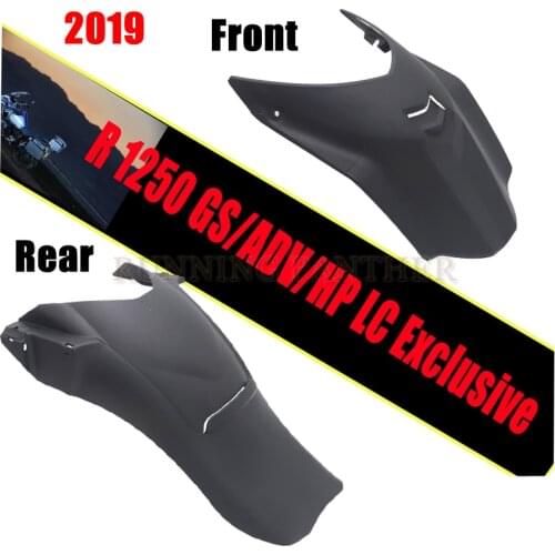 For BMW r1200gs lc r1250gs adv Rear Front Fender Mudguard Adventure Fender Forward Splash Guard For R 1200 GS Motorcycles Parts