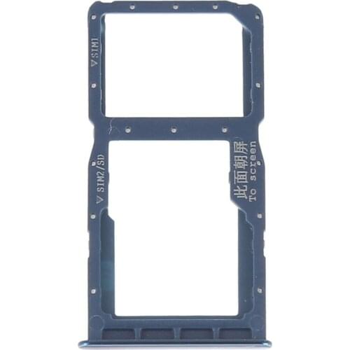 For Huawei P30 Lite/Nova 4E Silver/Black/Blue Color SIM And Micro SD Memory Card Tray Holder