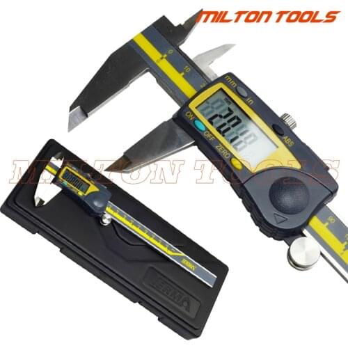 0-150mm Terma brand 6" Digital IP54 Extreme Accuracy vernier caliper ABS Electronic digital Caliper