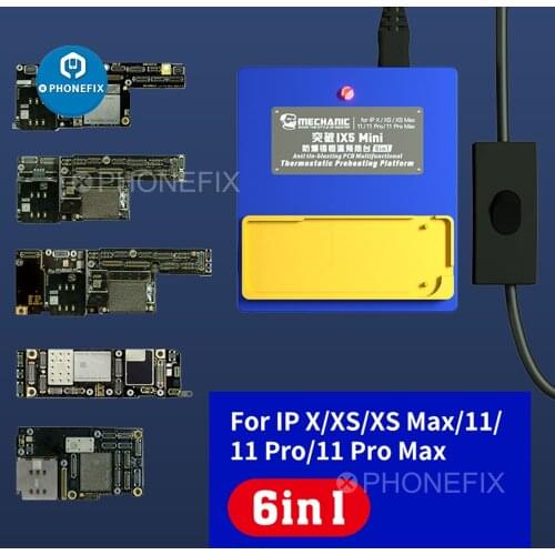 MECHANIC IX5 MINI 6 in1 Thermostat Preheating Remove Welding Platform For iPhone X-11 Pro MAX Motherboard Layering Heating Table