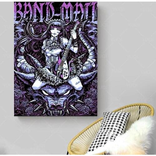 Macabre Art Rock Band Heavy Metal Music Posters Retro Loft Home Decoration BABYMETAL