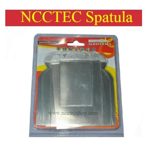 A package of 4 pcs of 2''3''4''4.5'' NCCTEC artist oil paint paiting stainless steel spatula pallet FREE shipping | putty knife