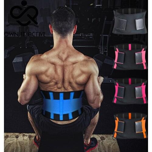 Waist Belt Sport Pressure Support Diving Material Violently Sweat Fitness Waist Trainer Cincher Wrap Workout Shapewear Slimming