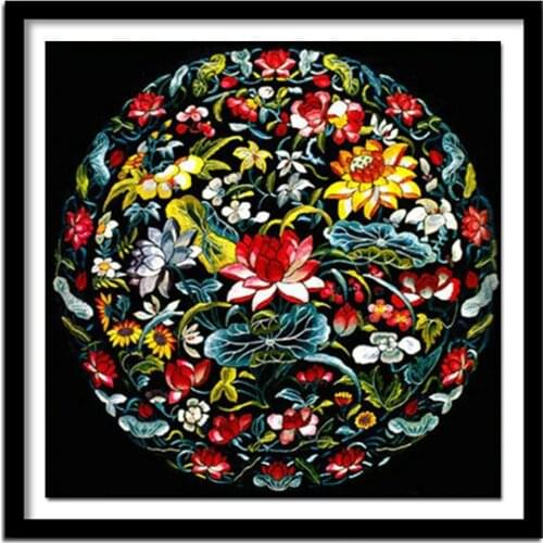 Special shape, diamond embroidery lotus, round rhinestone, DIY diamond painting, cross stitch, diamond , decoration