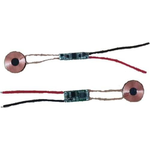 Taidacent 12V Input 5V 500mA Output Wireless Charger Board PCBA Multi Coil Wireless Charging Module With Soft Magnetic Plate