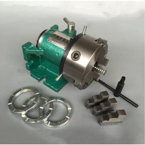 Type 160, with chuck, simple and fast indexing head, vertical and horizontal use, indexer