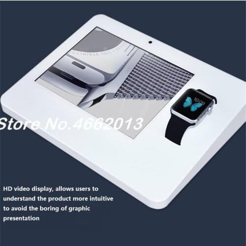 Smart Watch Security Display Stand Iwatch Alarm Watch Anti Theft Holder Apple Watch Alarm System support video demonstration