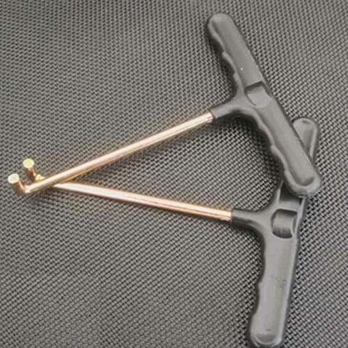 1pcs Black Trampoline Spring Pull Tool T-Hook for Outdoor Mat Trampoline Install Your Jump Pad Hand Pull Tool