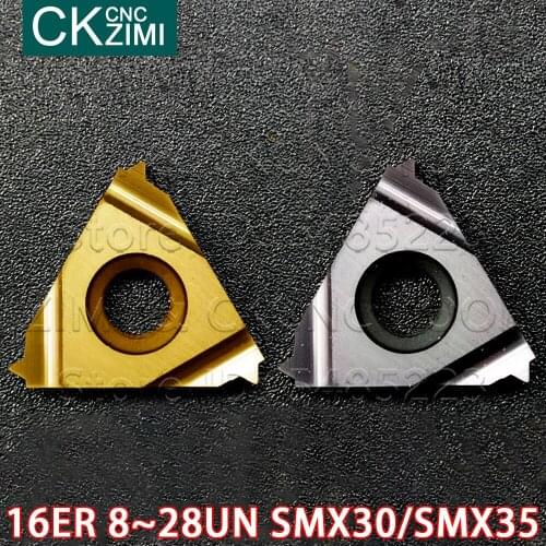 16ER 8UN 12UN 14UN 16UN 18UN 20UN 24UN 28UN SMX30 SMX35 internal external thread Insert turning tools CNC Carbide arbide Inserts