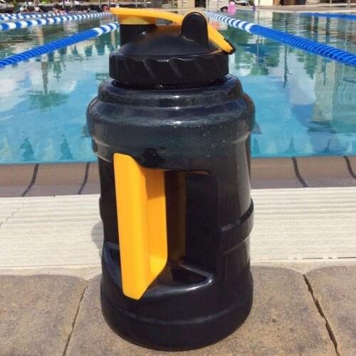 2.5L PETG Large Capcity Sport Water Bottles Handgrip Gym Fitness Kettle Gym Fitness Outdoor Travel Sport Leakproof Water Bottle