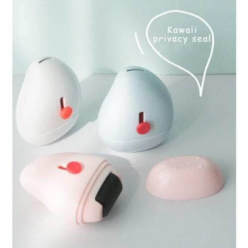Pulley confidential sealRoller type garbled seal privacy smear pen graffiti cover information eraser kawaii supplies