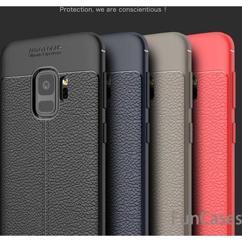 For Samsung Galaxy S9 Case Luxury Leather Carbon Fiber coque For Samsung S9 Plus Ultra-Thin Soft TPU Silicone case fundas