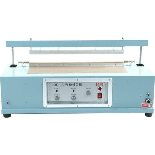 QD-A1200 Pneumatic Foot-operated Plastic Bag Sealing Machine 750W Aluminum Foil PE Shrink Bag Instant Heat Sealing Machine