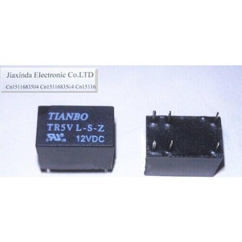 HOT NEW TR5VL-S-Z-12VDC TR5VL S-Z-12VDC TR5VL-12VDC TR5VL-S-Z-12VDC TR5VL-S-Z 12VDC 12VDC DC12V 12V 2A TIANBO DIP6