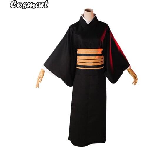 Anime Demon Slayer Kimetsu no Yaiba Nakime Japanese Kimono Uniform Cosplay Costume Halloween Suit For Women Outfit New