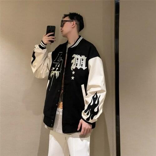 2021 New Cargo Jackets Windbreaker Men Streetwear Tactical Jacket Pullover Multi-pocket Male Autumn Embroidery Baseball Coats