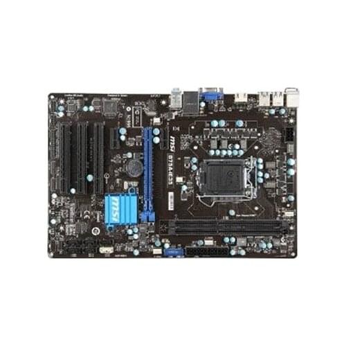 FOR MSI B75A-IE35 Desktop Mainboard Intel B75 LGA 1155 DDR3 16GB PCI-E 3.0 SATA III VGA HDMI ATX Used Desktop Mainboard