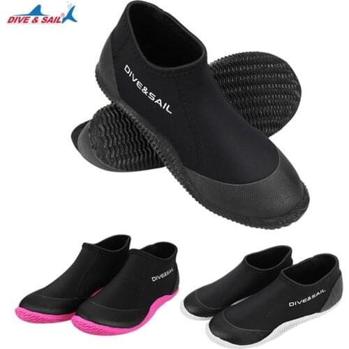 3MM Neoprene Mens And Womens Scuba Diving Boots Water Shoes Vulcanized Winter Cold Protection High-Top Warm Fins Harpoon Shoes