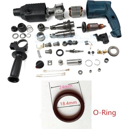5 PCS O-Ring Piston Rubber sealing Ring for BOSCH GBH2-26E GBH2-26RE GBH2-25DE GBH2-26DRE GBH2400 GBH2-26DFR GBH2-26DBR