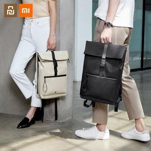 Xiaomi 90fun backpack large-capacity business campus bag backpack mens shoulders 15.6-inch laptop waterproof computer bag