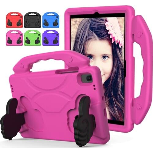 Thumb Stand Shockproof Case For Samsung Galaxy Tab A7 10.4 2020 SM-T500 SM-T505 SM-T507 10.4" Kids Safe EVA Protective Cover
