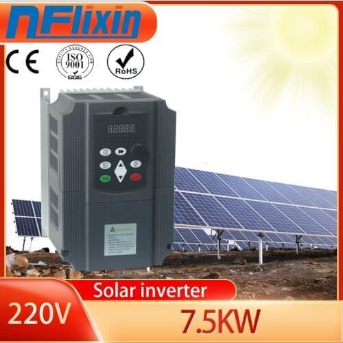 Solar Pump 7.5kw 220v Inverter Frequency Inverters For Submersible Motors And Pumps