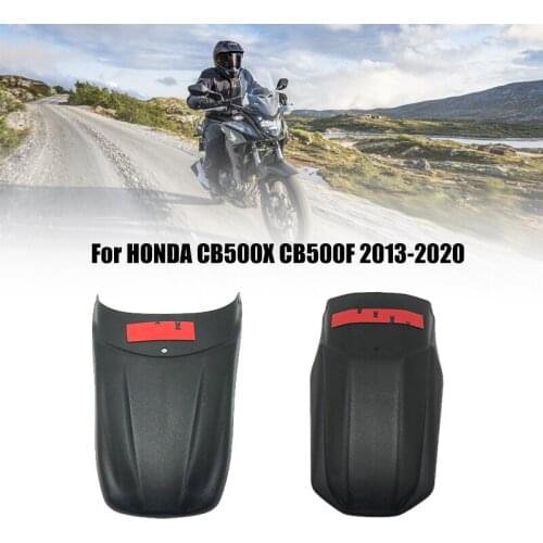 For HONDA CB500X CB500F 2013 2014 2015 2016 2017 2018 2019 2020 2021 Motorcycle Tire Hugger Mudguard Extension Front Fender