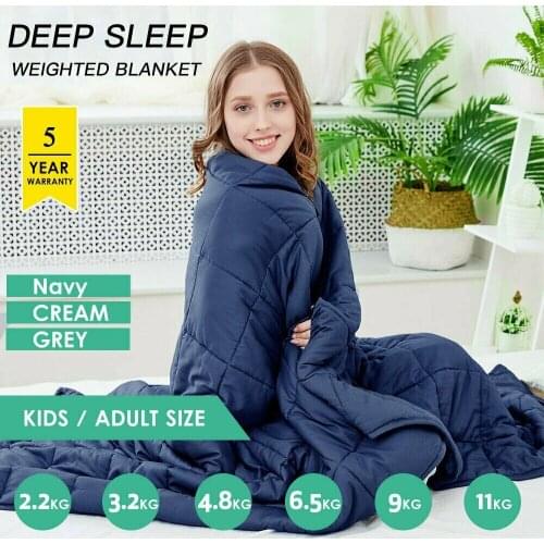 6.8kg/9kg Weighted Blanket Adult Full Queen Size Cotton cover heavy blanket reduce Anxiety quilt for bed sofa winter comforter