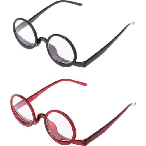Rotating Magnifying Makeup Reading Glasses For Women Foldable Clamshell Cosmetic Presbyopia For Elder Unisex