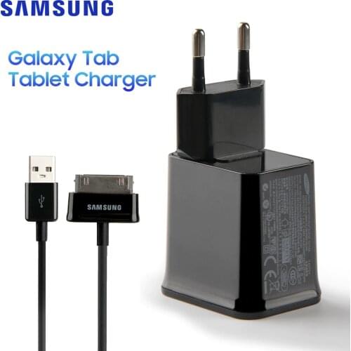 SAMSUNG Original Travel Tablet Charger For Samsung GALAXY Tab P3110 P3100 P3113 10.1 P5100 GT-P5110 N8000 N8010 10.1 P7500 P7510