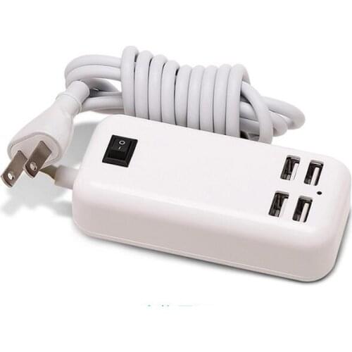 4-6 Ports USB Charger HUB For iPhone iPad Samsung Multiple Wall Charging 5V/4A UK US EU Plug Adapter cargador usb multiple
