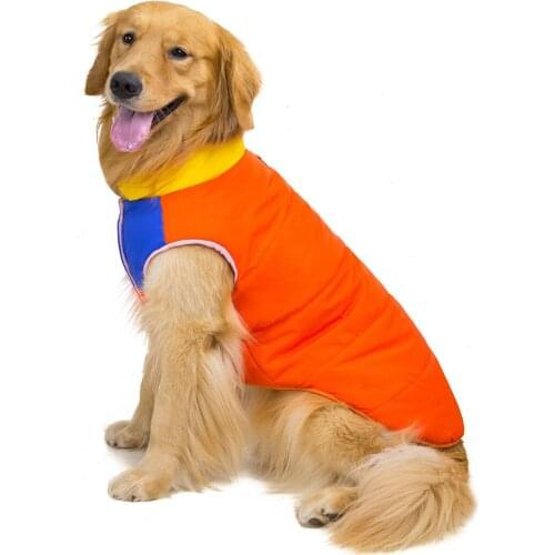 Winter Pet Outfit Big Large Dog Coat Jacket Harness Vest Corgi Samoyed Golden Retriever HUSKY Labrador Dog Clothes Pet Clothing