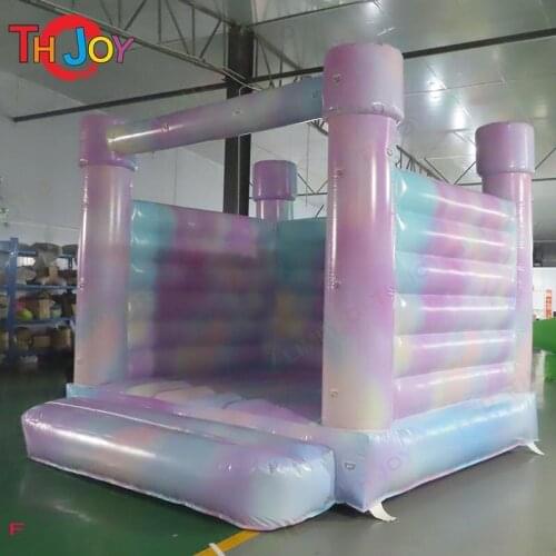 4x4m White Bouncy Castle Inflatable White Jumping Castle Adult Kids Bounce House for Wedding Party