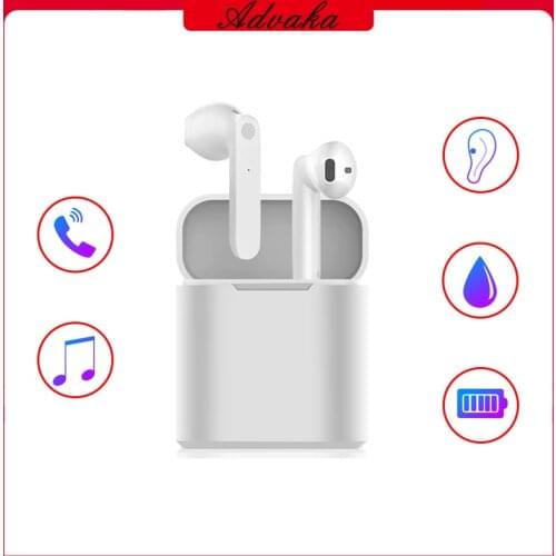 Advaka Hello 1 Wireless BT 5.0 Earphone Stereo Earbuds TWS Headset For Iphone / Samsung / Huawei / Xiaomi / Oneplus / Lenovo