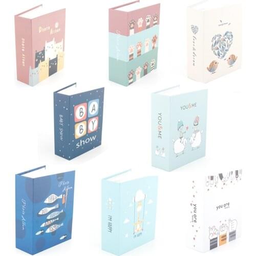100 Pictures 6 Inch Photo Album Interstitial Storage Family Wedding Memory Gift