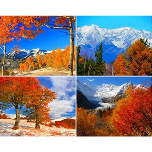 YI BRIGHT 5D Diy Diamond Painting Cross Stitch Kit Diamond Mosaic Embroidery " Landscape " Painting Square/Round Drill Gift