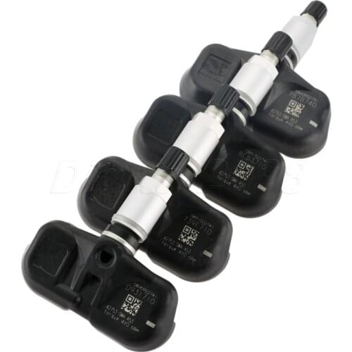 Yetaha Car TPMS 4pcs Internal Tire Pressure Sensor For Honda Accord CRV FIT 42753-SWA-A53 TPMS PMV-107M Wheel Pressure Sensors